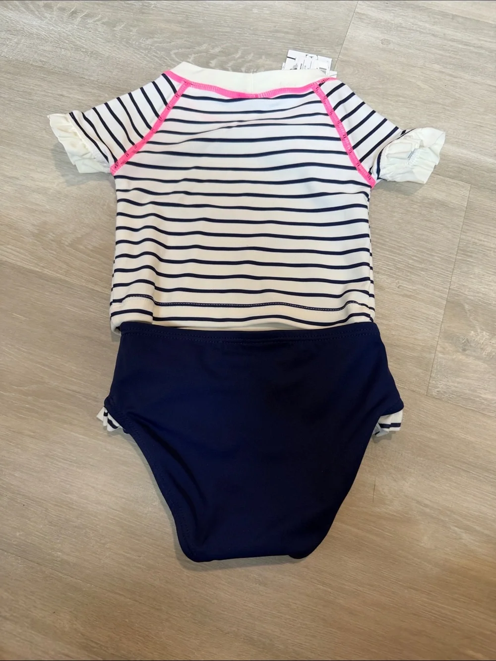 NWT JANIE AND JACK 2puece swim set 3-6 months